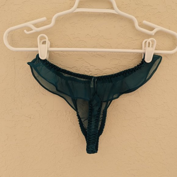 Victorias Secret Vintage Velvet Slip Dress and Panties Set Size S Y2K 90s - Picture 6 of 11